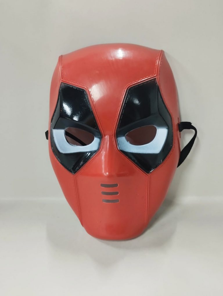 Mascara Deadpool Almacén Rojo Vivo