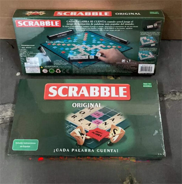 Juego de Palabras Scrabble