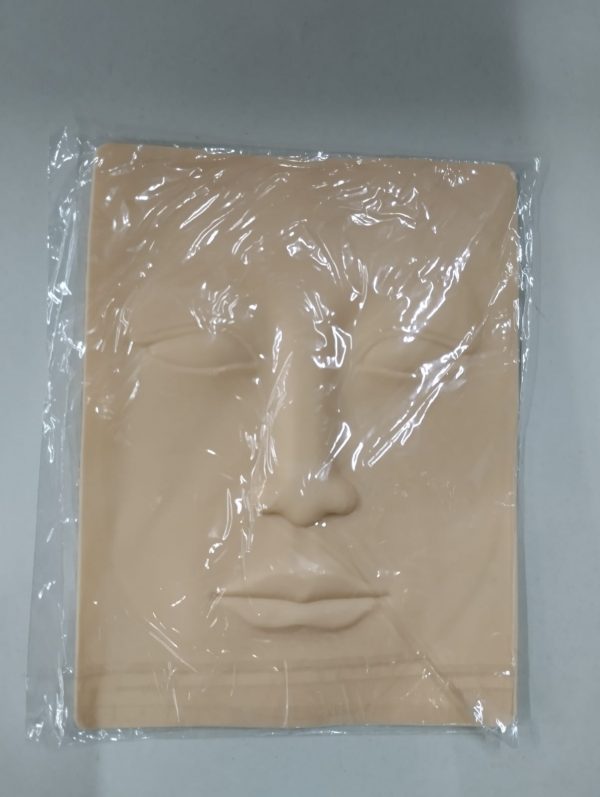 Molde de Cara de Silicón para Maquillaje