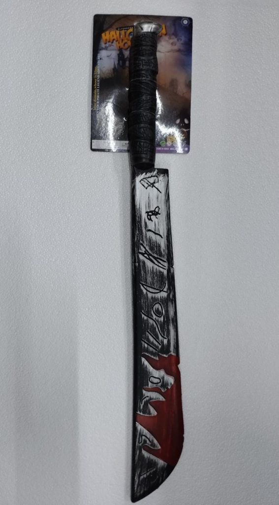 Machete Halloween Almacén Rojo Vivo
