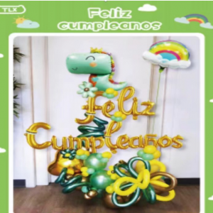 Globo Dinosaurio Set