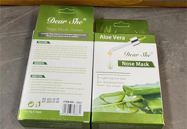 Mascarilla para Nariz Aloe