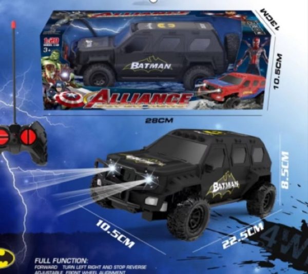 Camioneta Control Remoto Batman