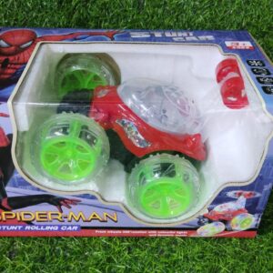Carro Control Remoto Acrobático Spider Man 