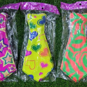 Corbata Gruesa para Fiesta de Plástico