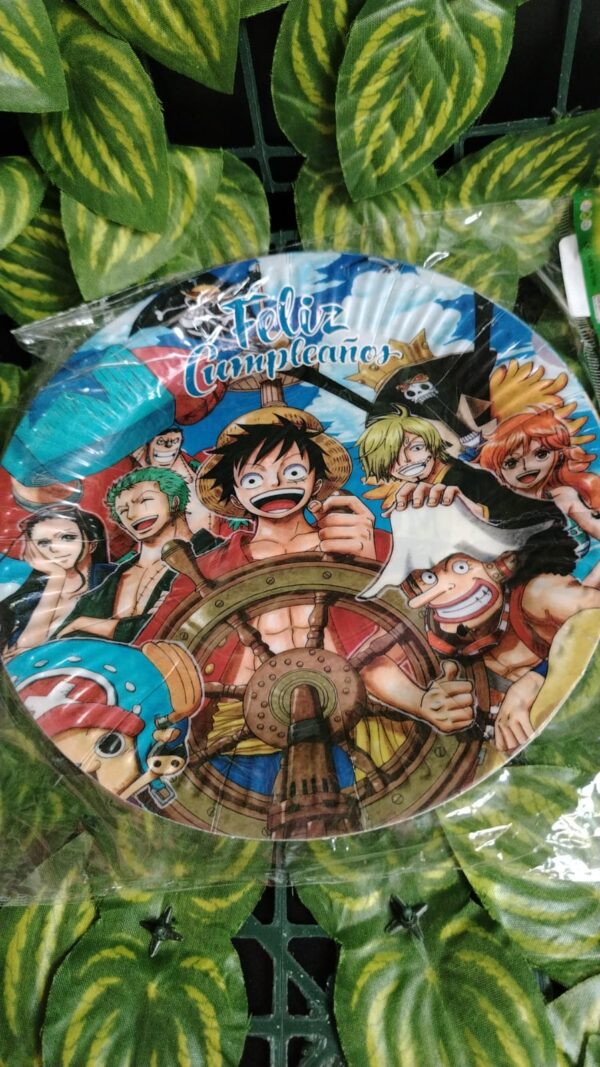 Plato de Fiesta Personajes - Imagen 3