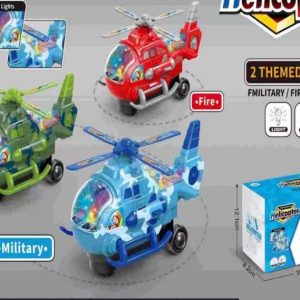 Juguete Helicóptero con Luz y Sonido