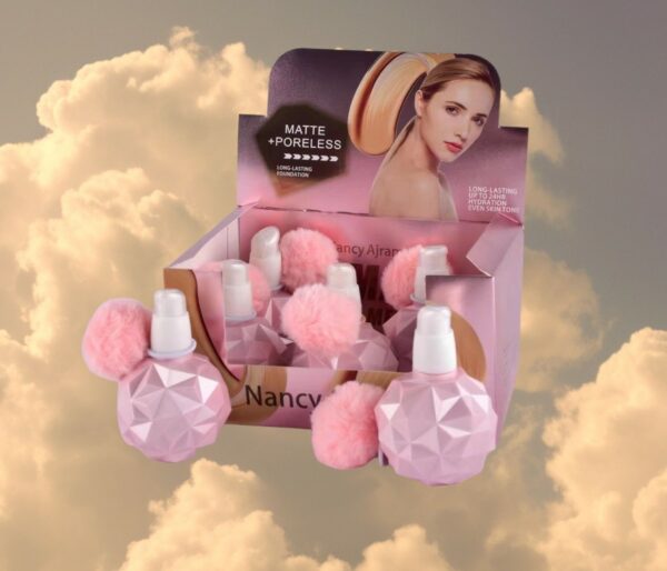 Base Liquida Correctora Frasco con Pom Pom