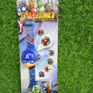 Reloj Infantil con Diseño en la Pantalla Capitán América 