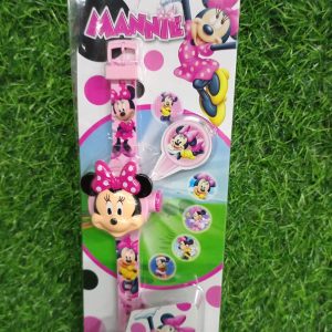 Reloj Infantil con Diseño en la Pantalla Minnie Mouse
