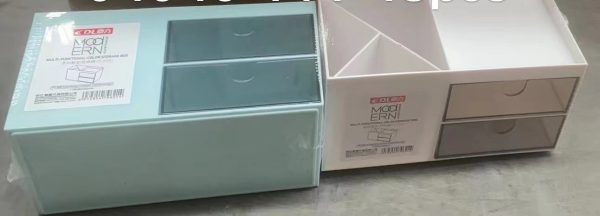 Organizador de Lapiceros Rectangular Plástico