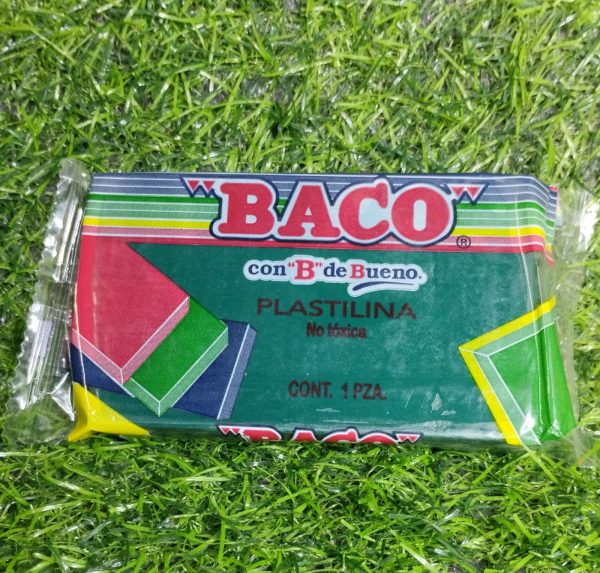 Baco Plasticina Verde Musgo 