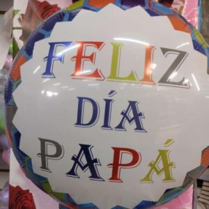 Globo Metálico Dia Papa  