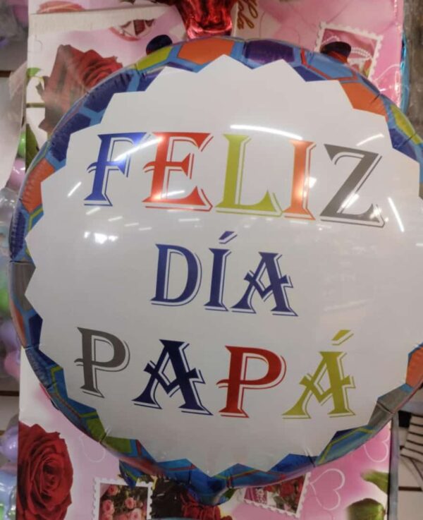 Globo Metálico Dia Papa  