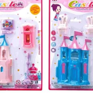 Juguete Castillo con Muebles en Blister