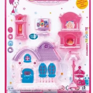 Juguetes Casa con Muebles en Blister