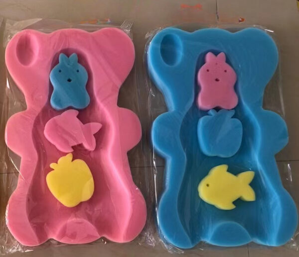Juego de Baño con Esponjas