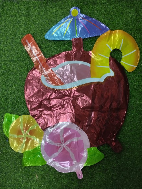 Globo Figura Coctel Coco