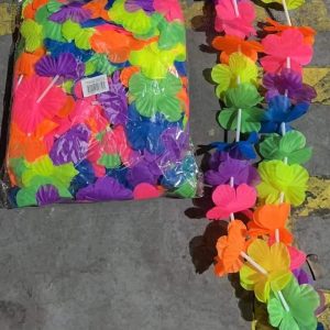 Collar Hawaiana Flores