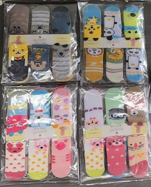 Medias para Bebé Dibujo Animado