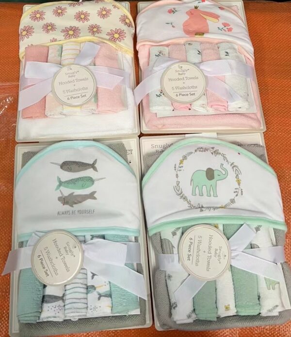 Set Babero-Paños para Bebé