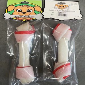 Hueso para Mascota Nudo Doble Color 