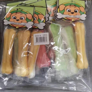 Hueso para Mascota Nudo Doble Color