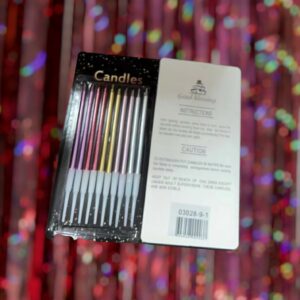 Candela Metalizada Fiesta
