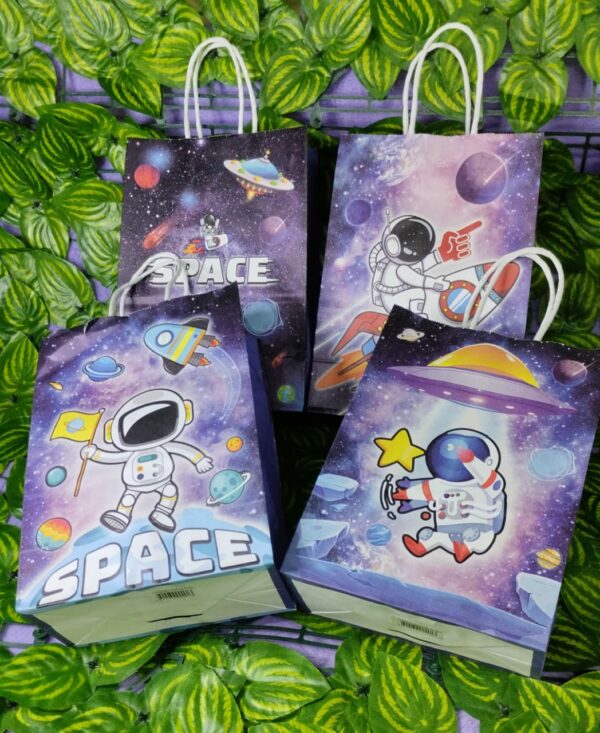 Bolsa de Regalo Papel Personaje Astronauta