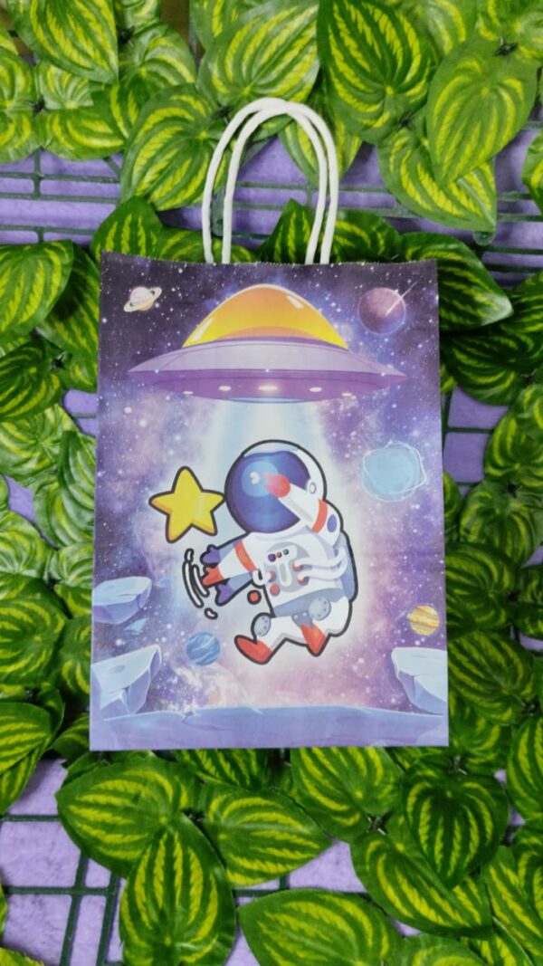 Bolsa de Regalo Papel Personaje Astronauta - Imagen 5