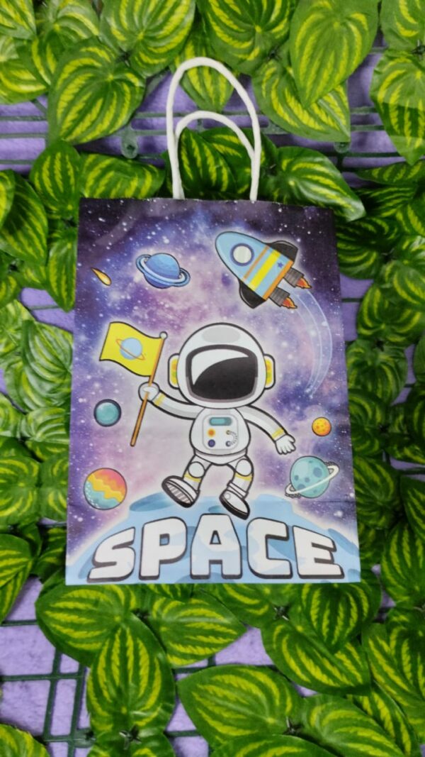 Bolsa de Regalo Papel Personaje Astronauta - Imagen 4