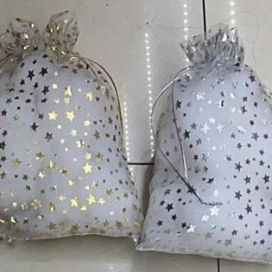 Bolsa De Organza Transparente