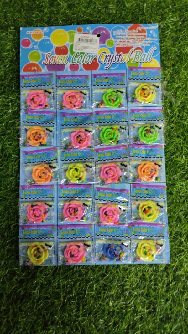 Flores Crecen Con Bolitas Peg Cartón