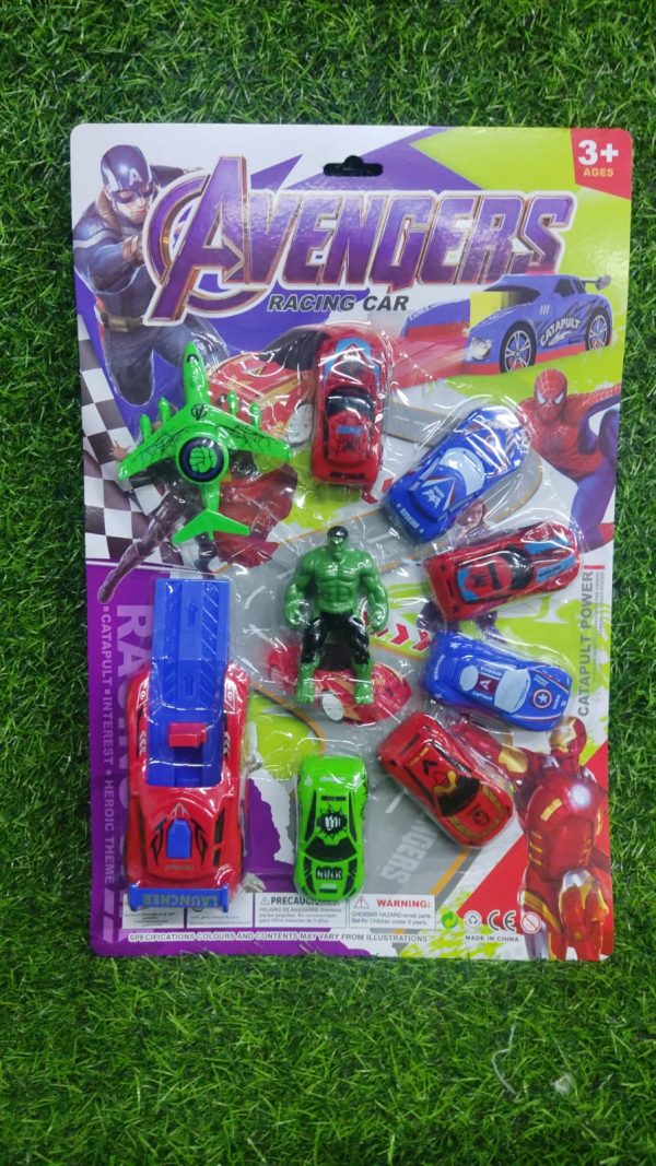 Set Carro Vengadores