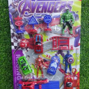 Set Carros Vengadores
