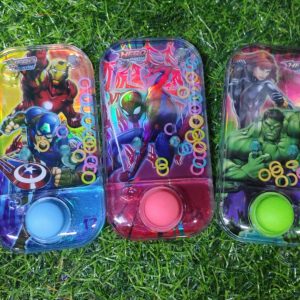 Juego De Agua Y Anillos De Personajes