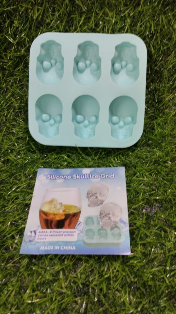 Molde De Silicon Calavera - Imagen 2