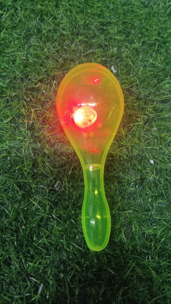 Maracas Transparentes Con Luz - Imagen 7