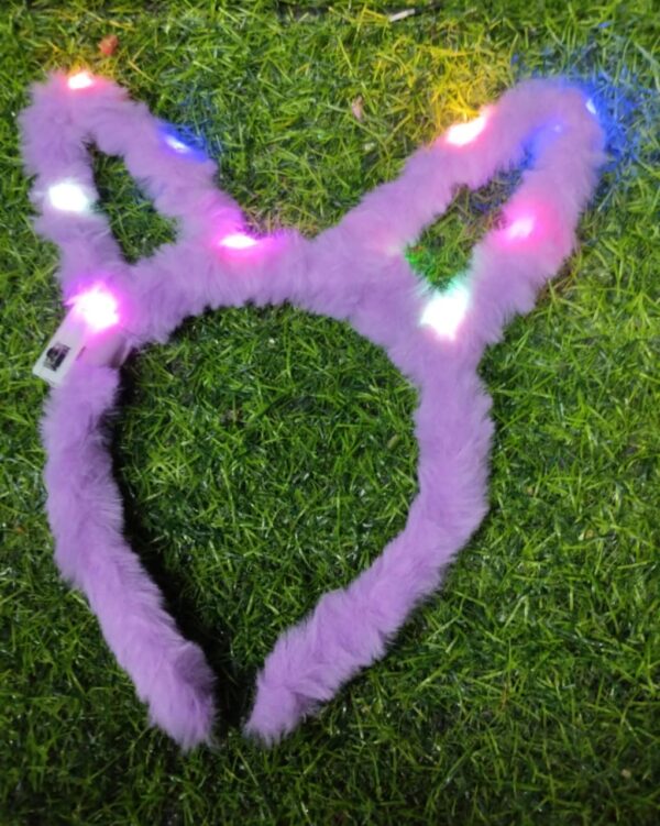 Diadema Con Luz Con Orejas De Conejo - Imagen 3