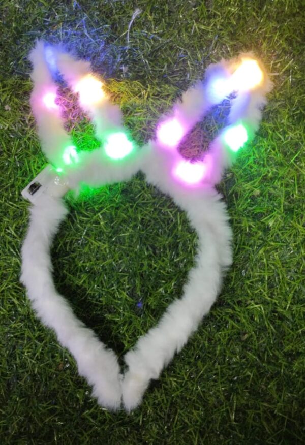 Diadema Con Luz Con Orejas De Conejo - Imagen 6