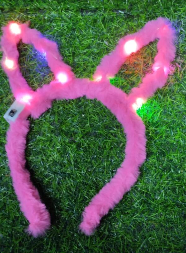 Diadema Con Luz Con Orejas De Conejo - Imagen 4
