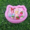 Anillo Infantil De Corazón Y Kitty - Imagen 2