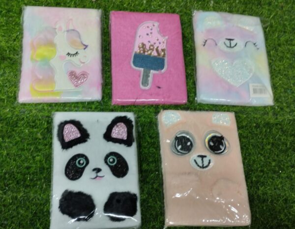 Libreta Infantil De Peluche