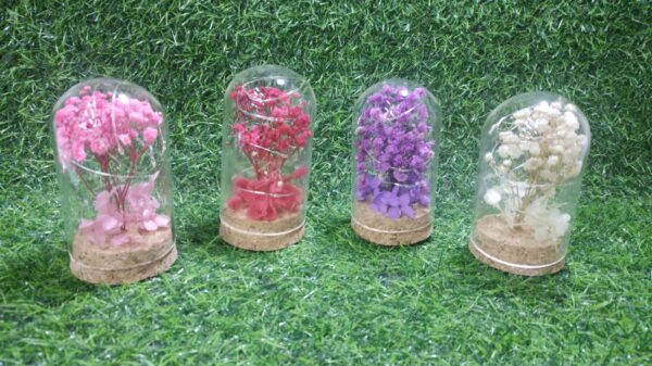Lampara Flores Encapsuladas