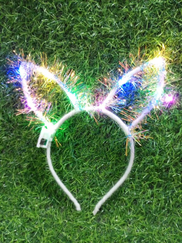 Diadema Orejas De Gato Con Luz
