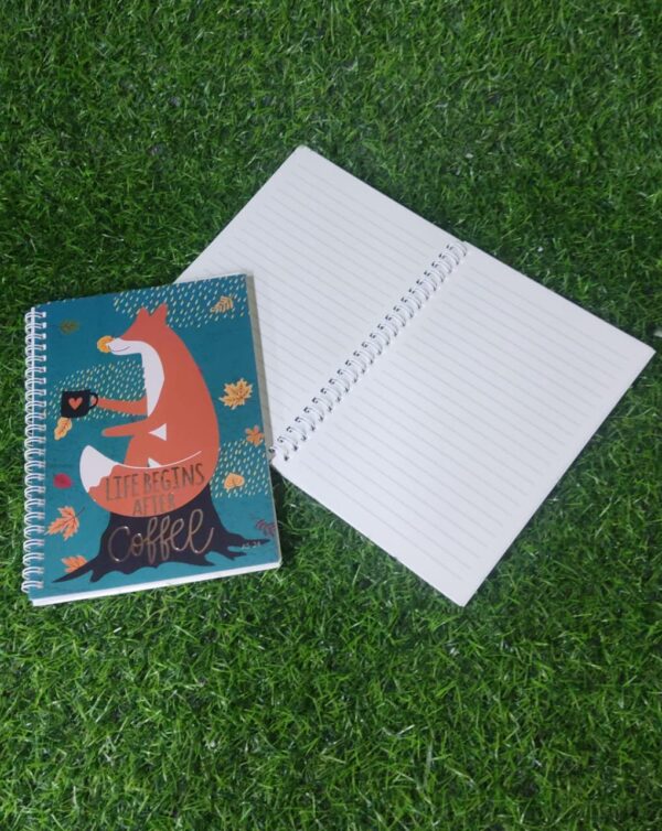 Cuaderno De Resorte Estampado - Imagen 3