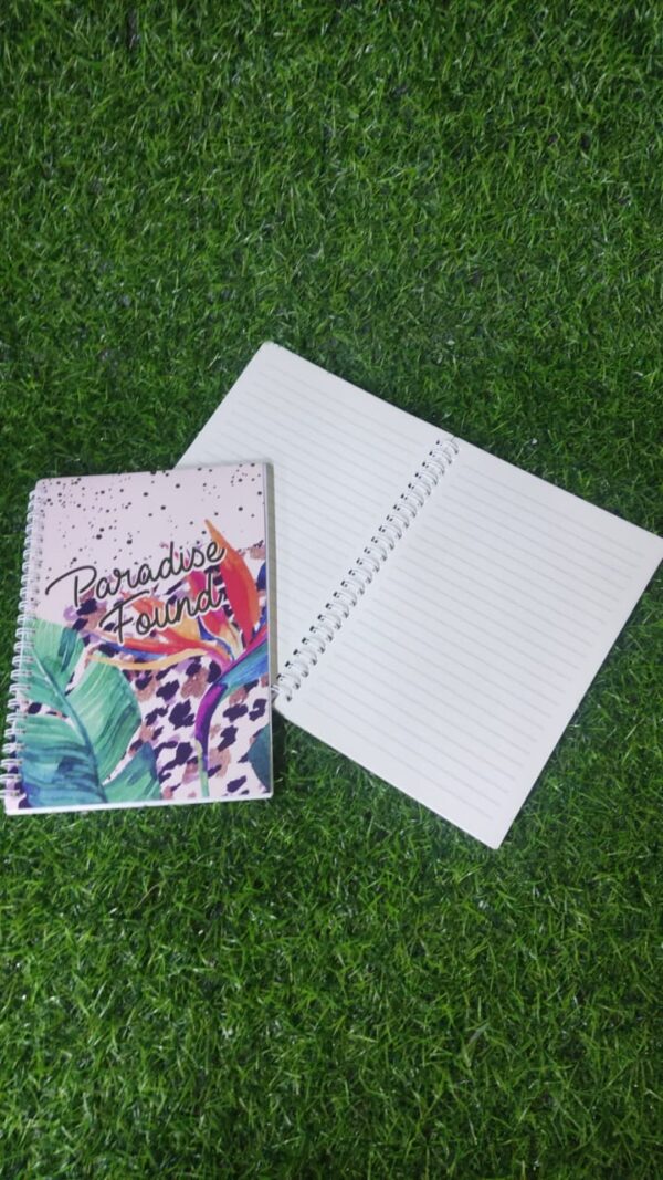 Cuaderno De Resorte Estampado - Imagen 4