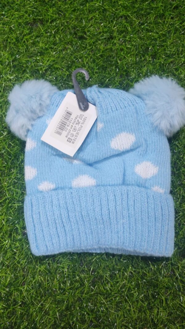 Gorro Lana Infantil Lunares - Imagen 3