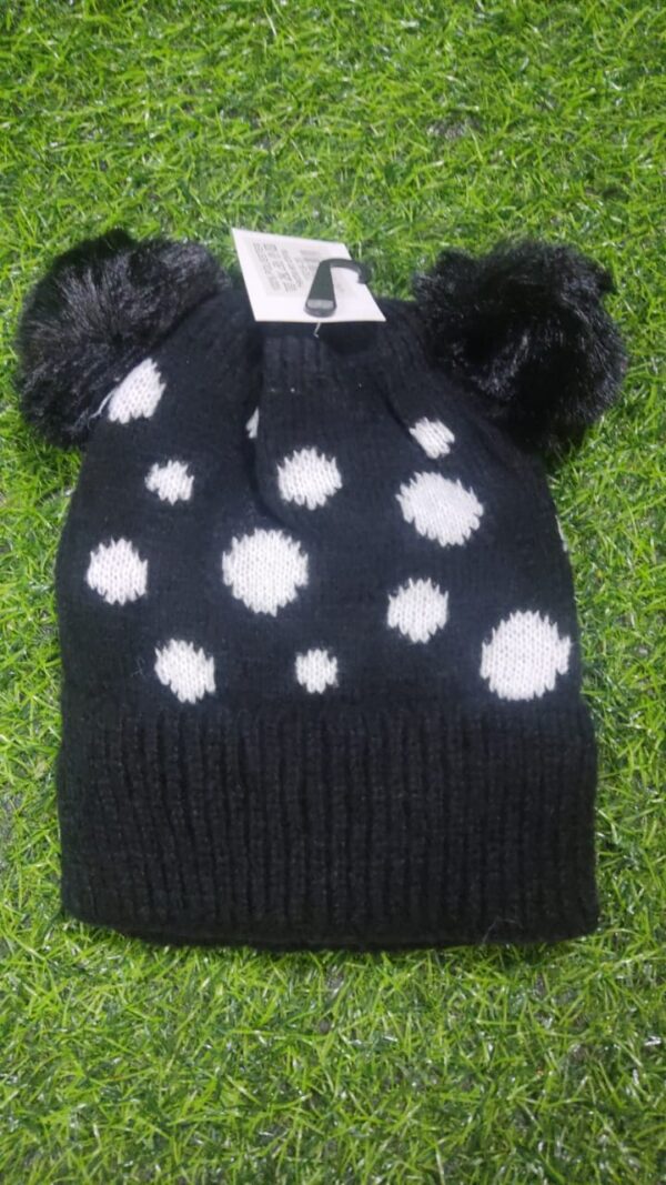 Gorro Lana Infantil Lunares - Imagen 2