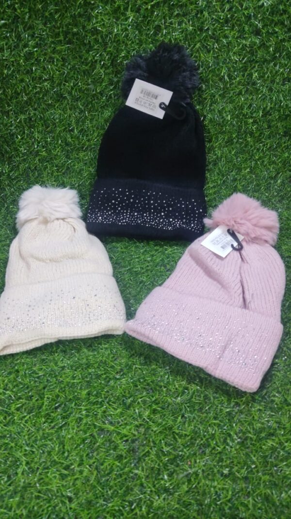 Gorro Lana Con Brillo